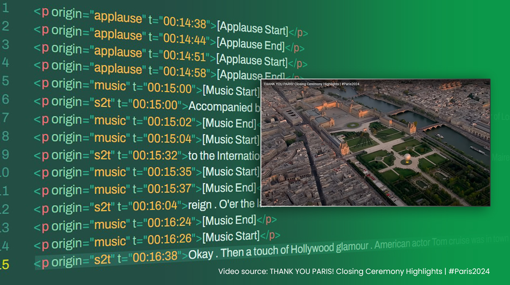 MT Broadcast - Music Detection XML Output