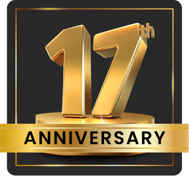 Media Track 17th Anniversary Badge